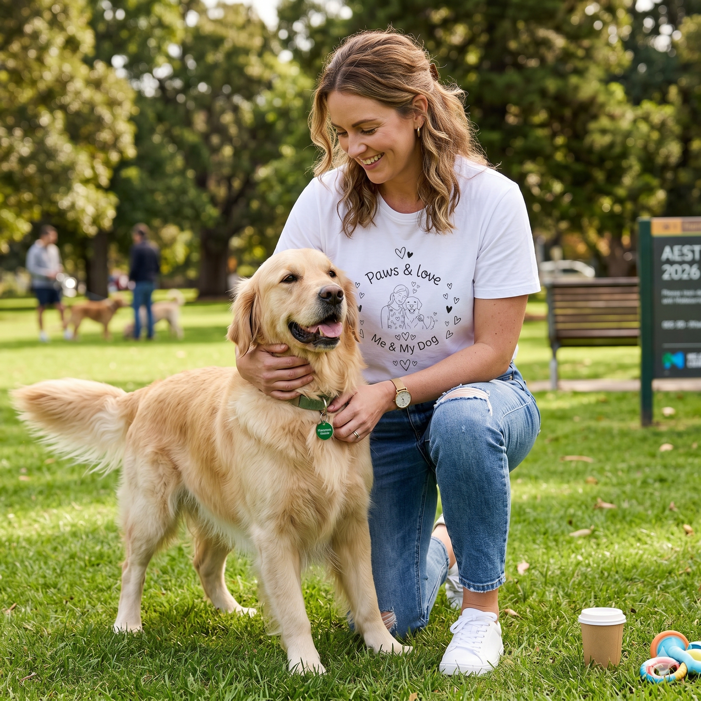 Paws & Love Me & My Dog T-Shirt