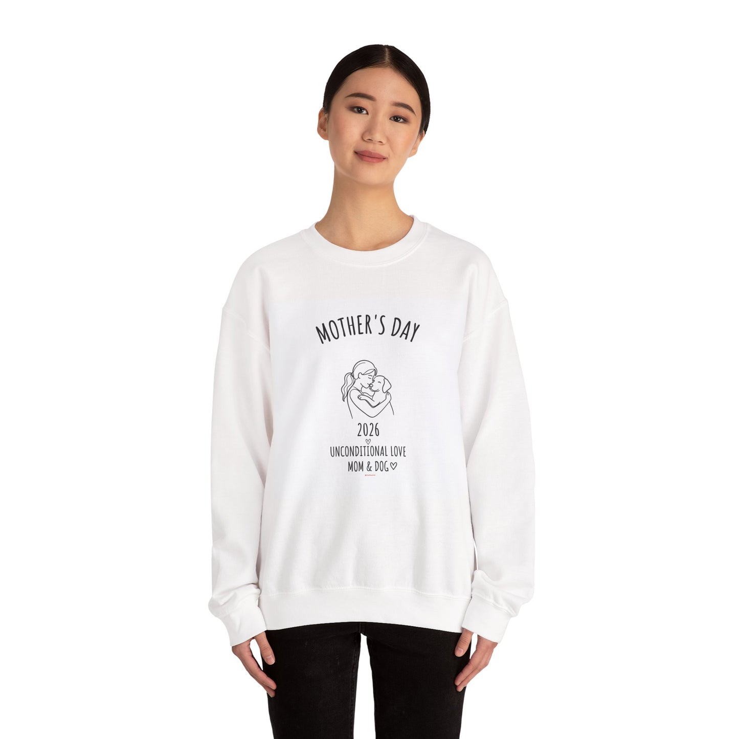 Mother's Day 2026 Sweatshirt – 'Unconditional Love Mom & Dad' Crewneck