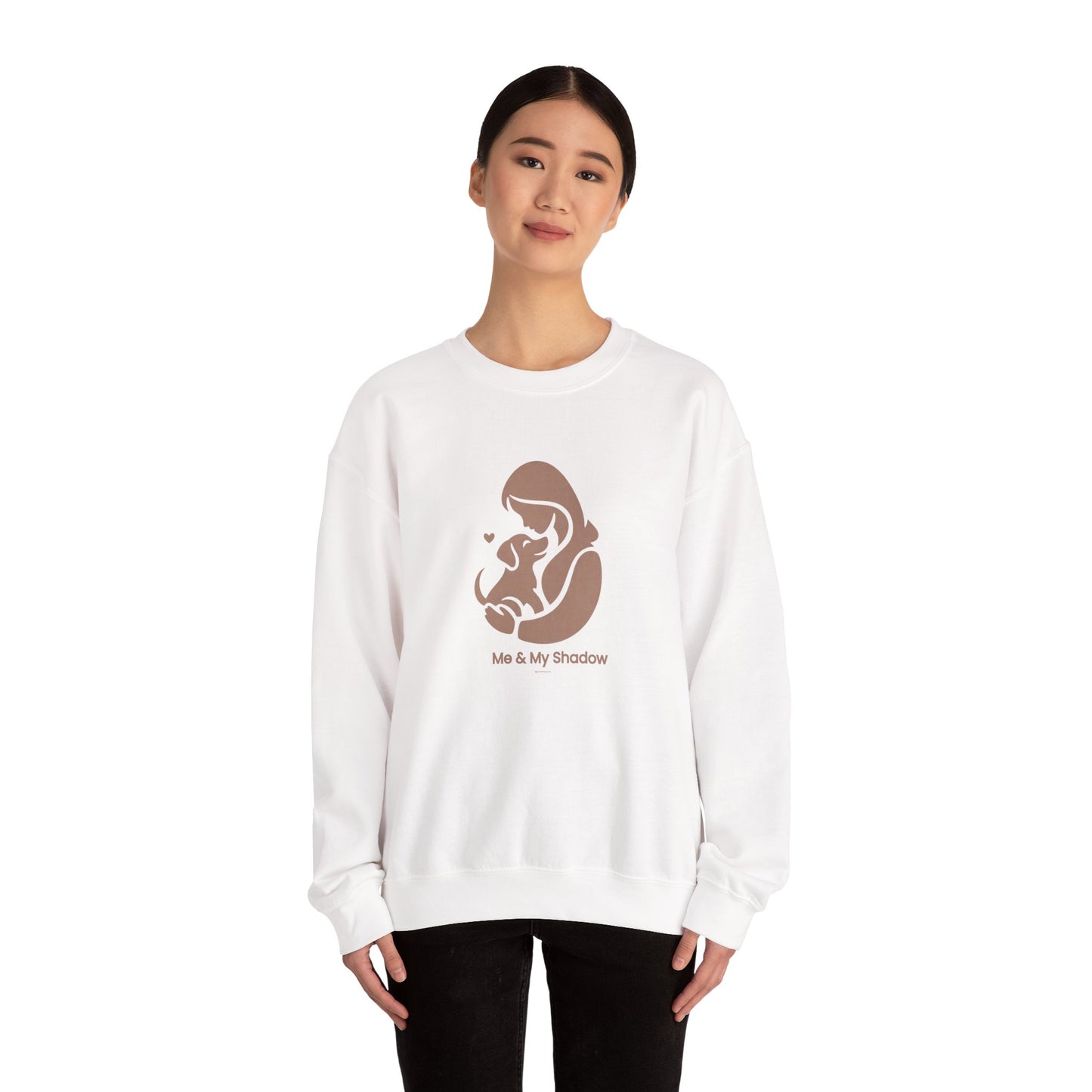 Me & My Shadow Dog Mom Sweatshirt - Cute Pet Parent Jumper