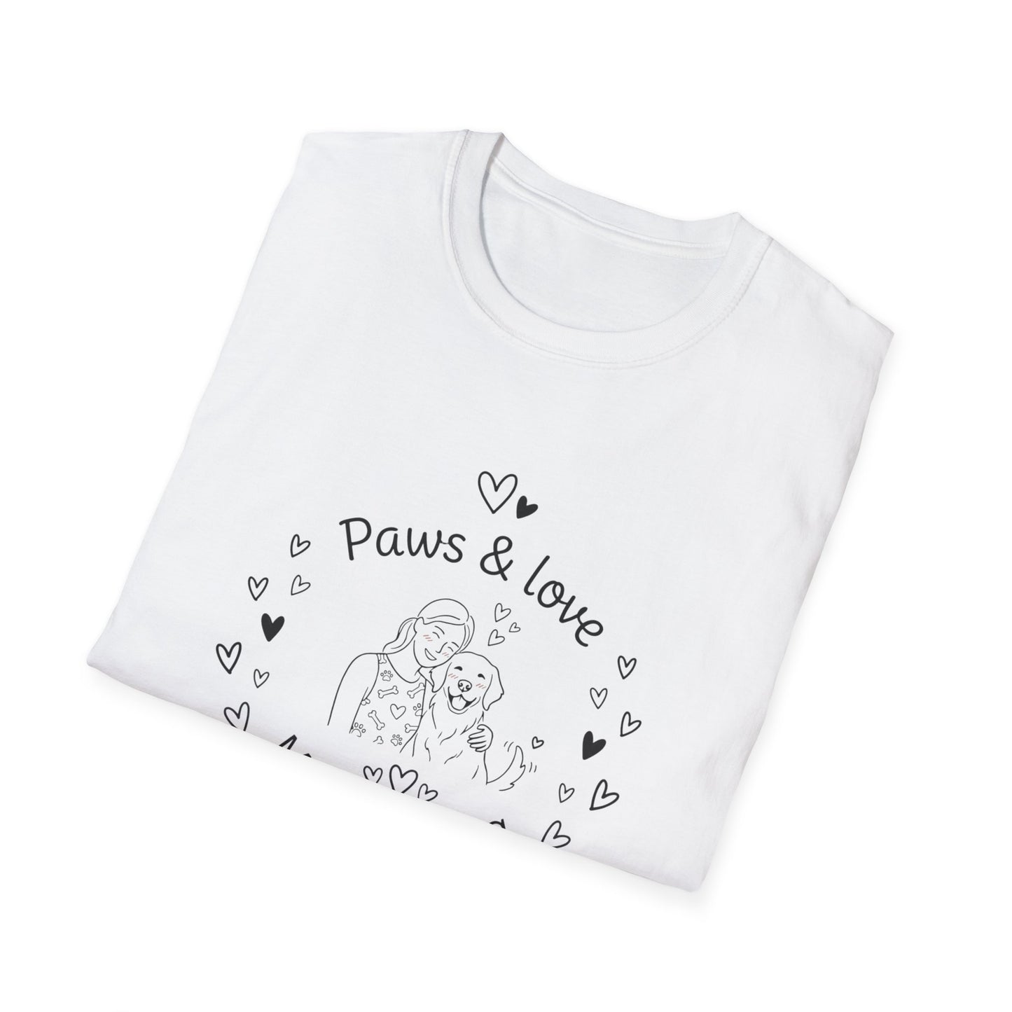 Paws & Love Me & My Dog T-Shirt