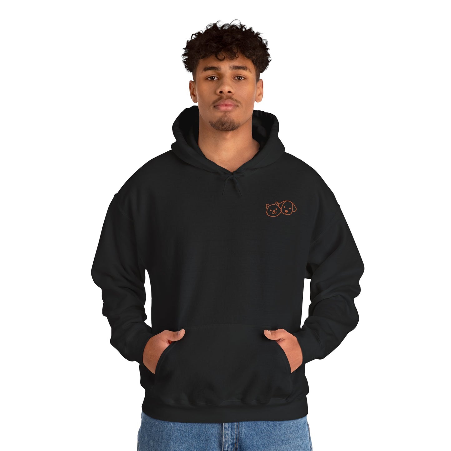 No Judgment, Just Paws Hoodie – For Mindful Pet Parents