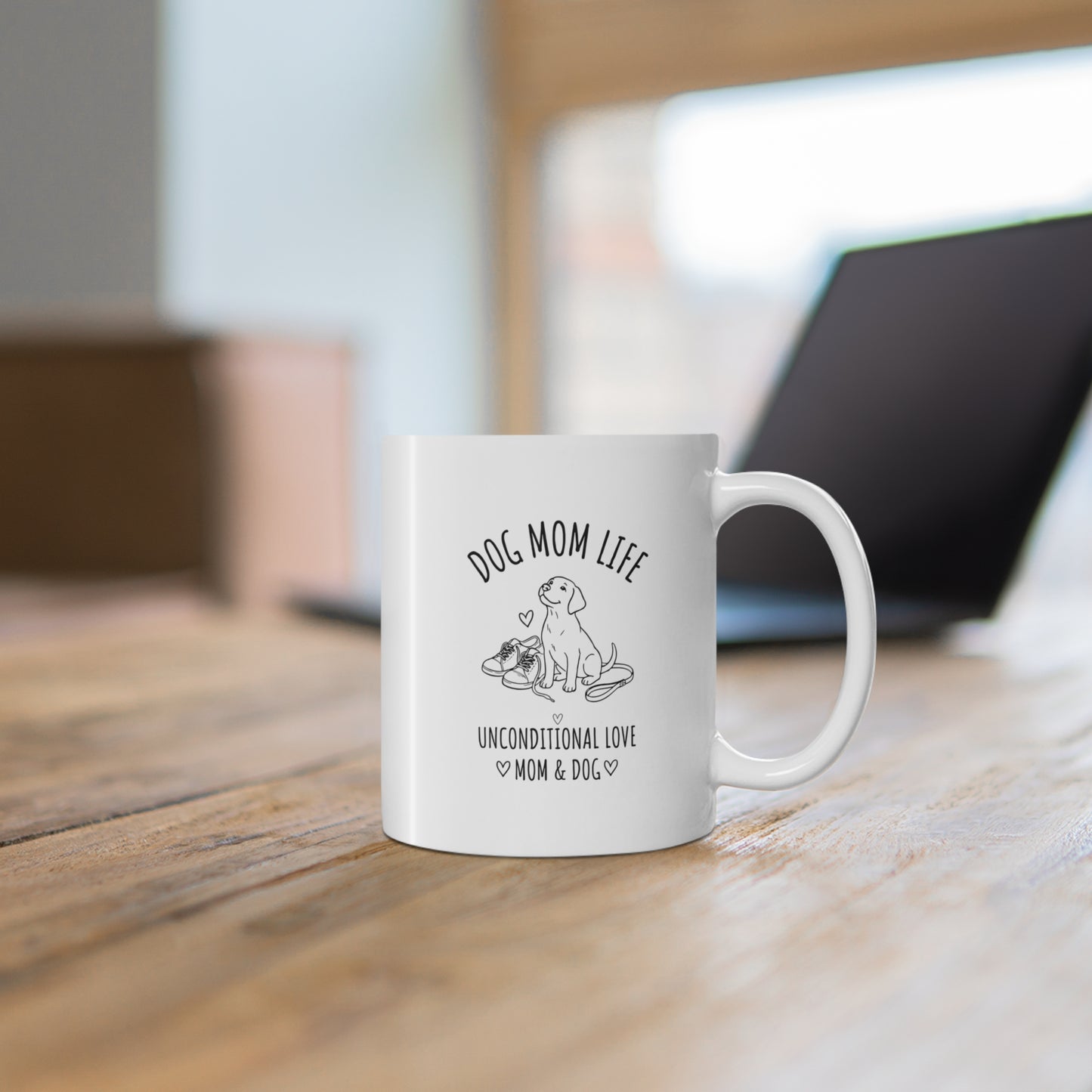 Dog Mom Life Mug - 11oz Ceramic Mug