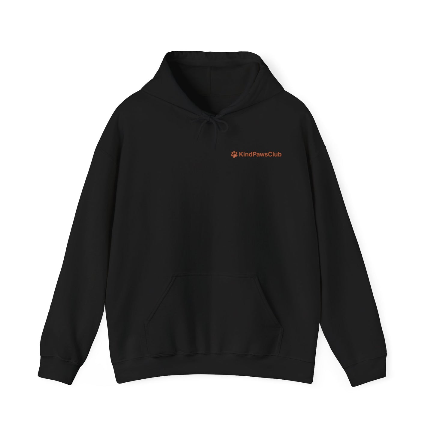 Black hoodie on a white background