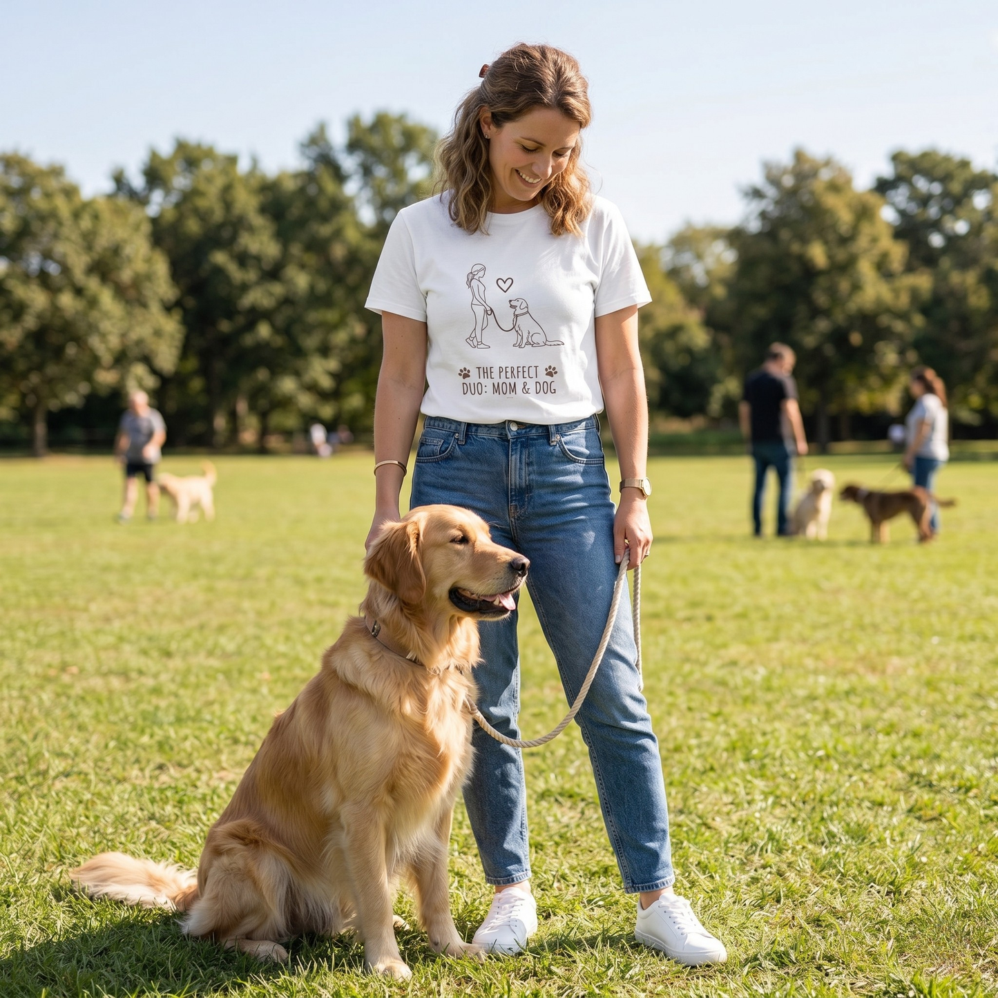 The Perfect Duo Mom & Dog T-Shirt
