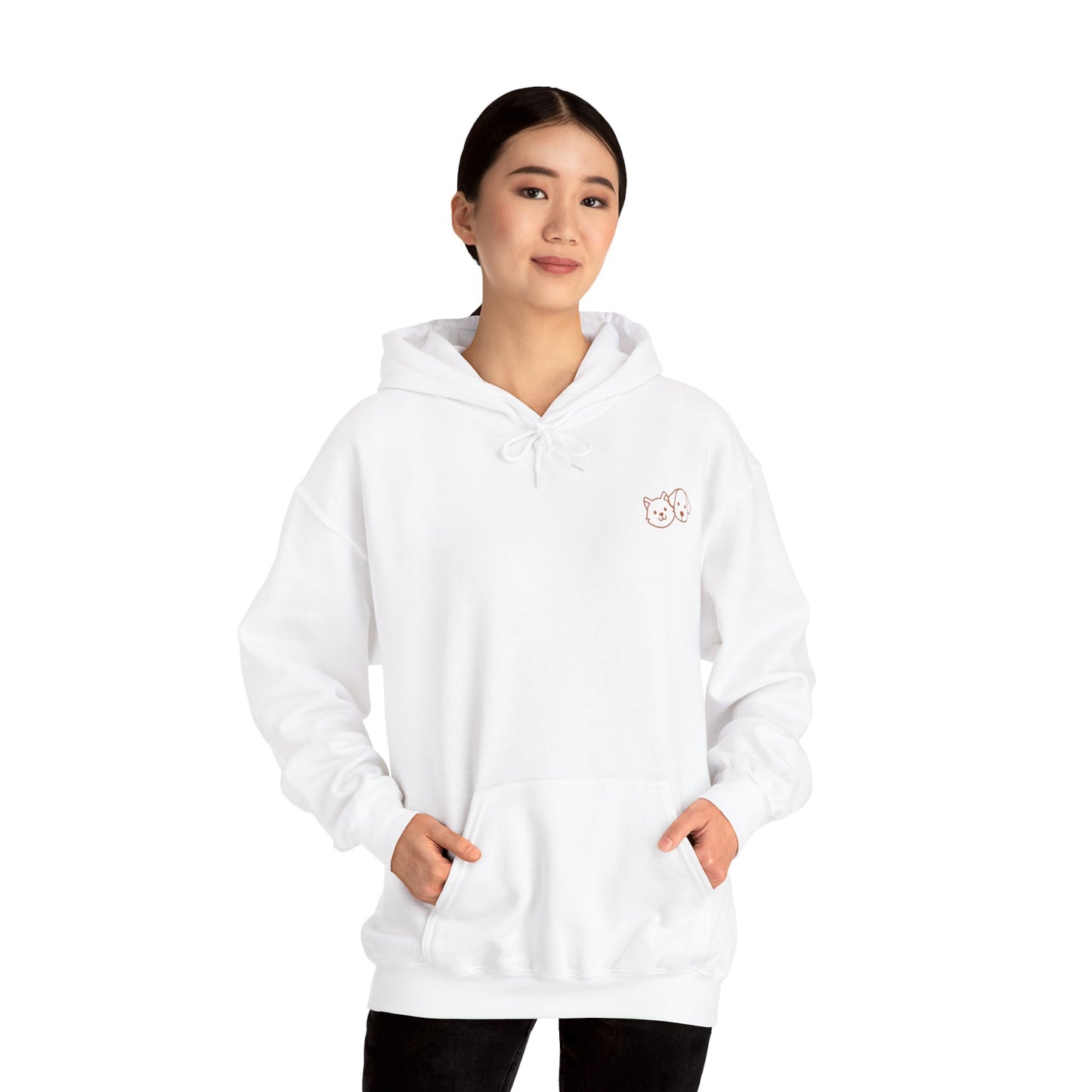 No Judgment, Just Paws Hoodie – For Mindful Pet Parents