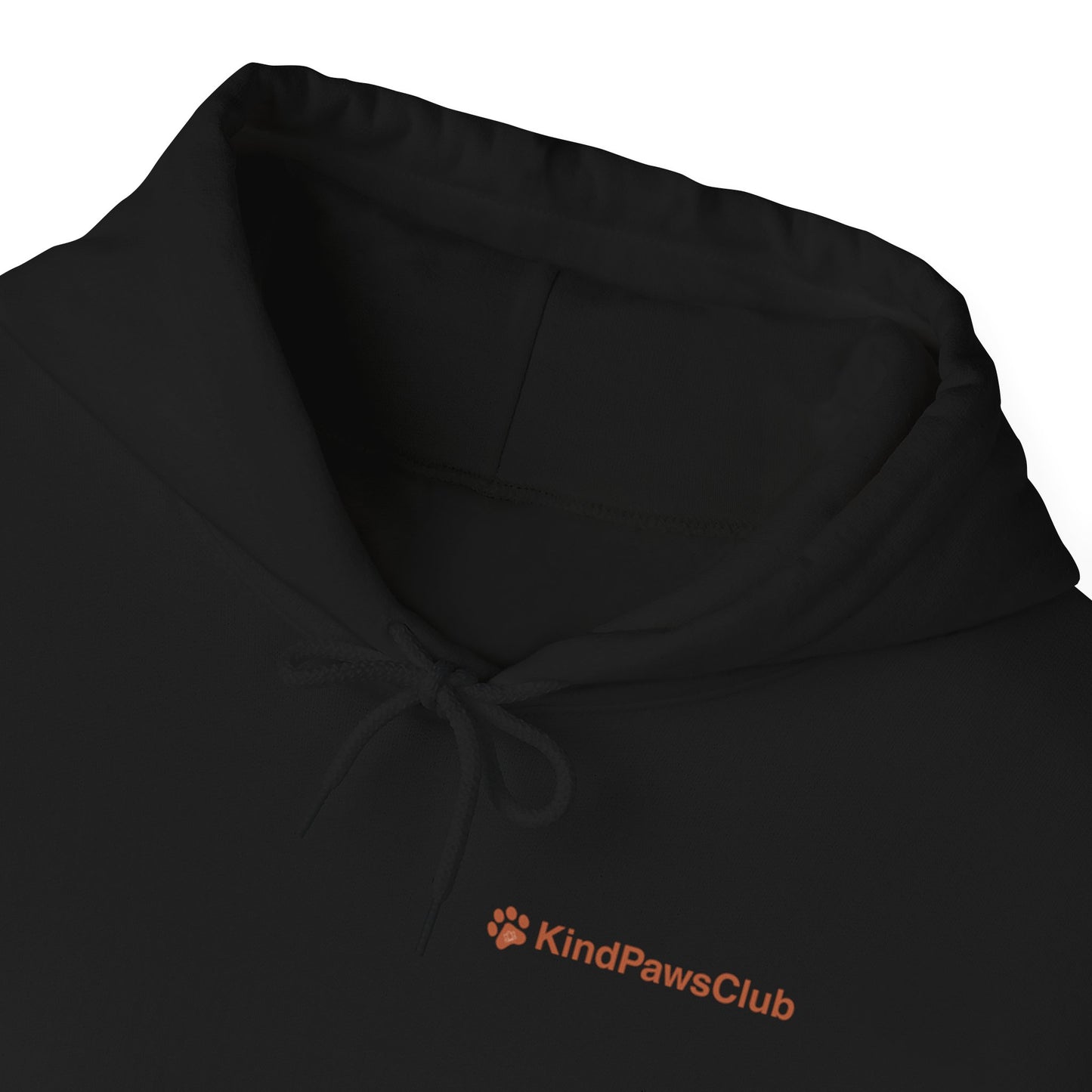 KindPawsClub Original Logo Hoodie | Minimalist Aesthetic Pet Lover Sweatshirt