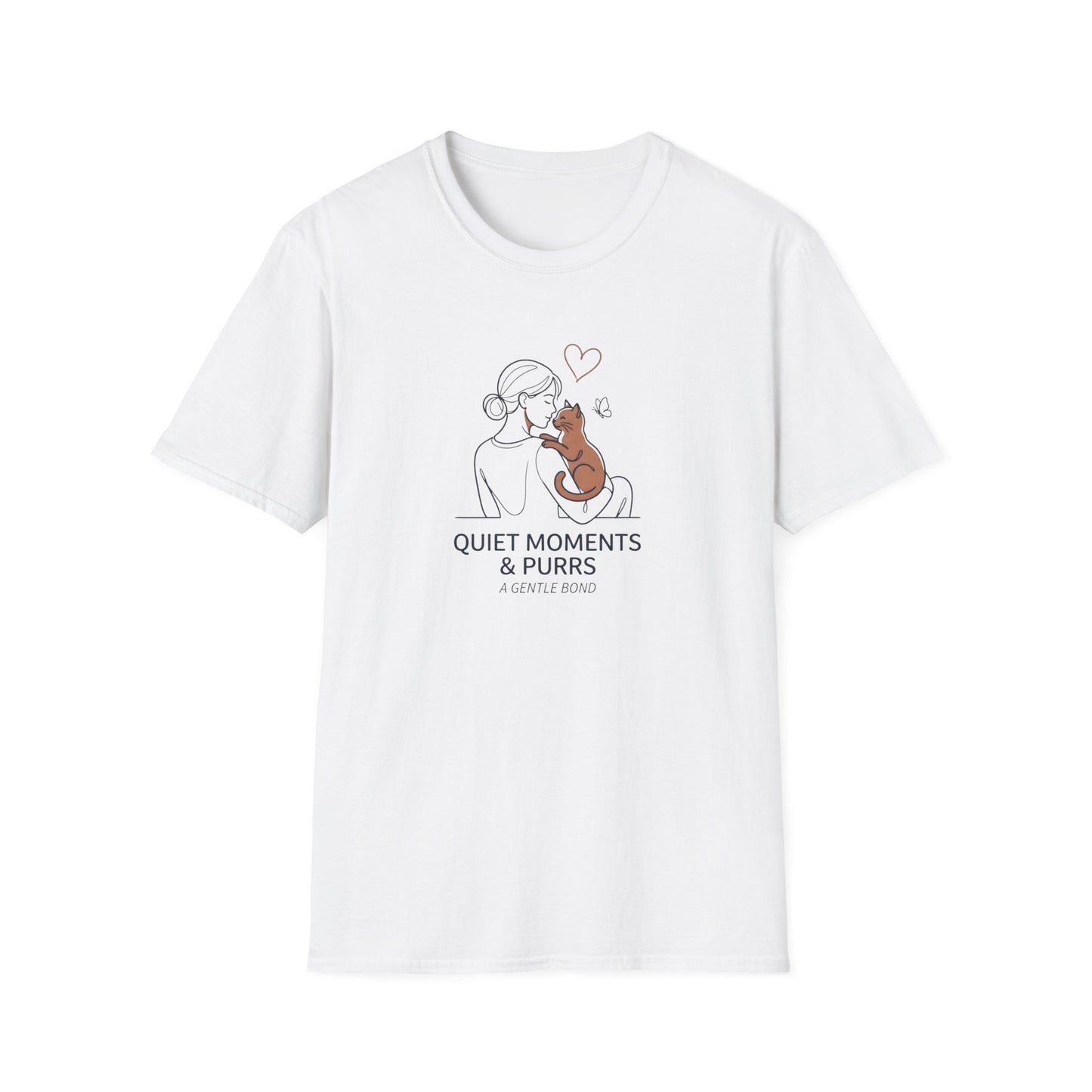Cat Lover T‑Shirt — "Quiet Moments & Purrs"