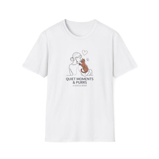 Cat Lover T‑Shirt — "Quiet Moments & Purrs"