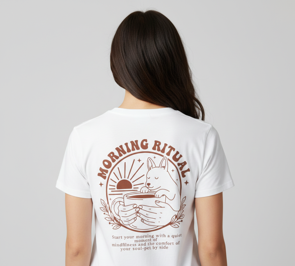 The "Morning Ritual" Soul-Pet Tee